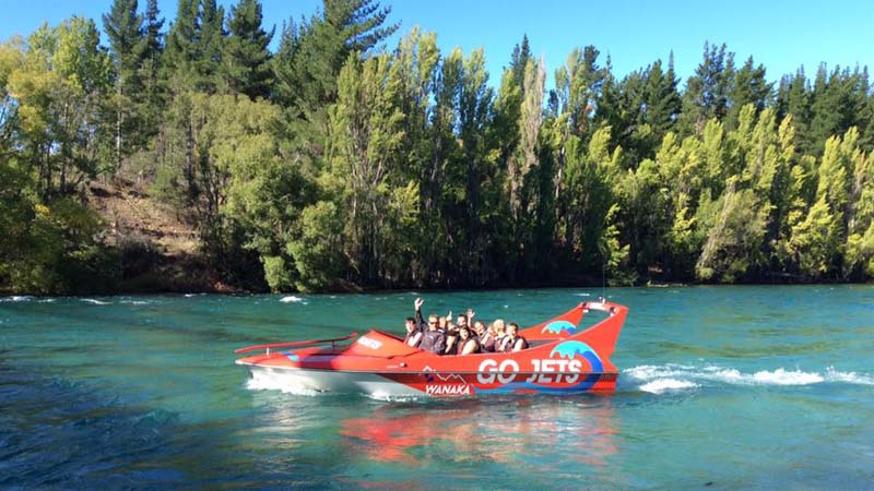 Experience the thrill of Jetboating on the mighty Clutha River with Go Jets Wanaka!